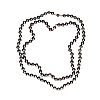 STRAND OF GREY PEARLS WITH 18CT WHITE GOLD CLASP & ANOTHER STRAND at Ross's Online Art Auctions