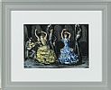 THE FLAMENCO DANCERS by George Campbell RHA RUA at Ross's Online Art Auctions