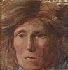 PORTRAIT OF A LADY'S FACE by Samuel C.  Taylor at Ross's Online Art Auctions