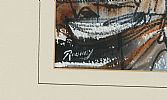 TWO SHAWLIES BY A BOAT by J.P. Rooney at Ross's Online Art Auctions