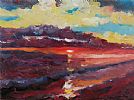 THE OCEAN SUNSET by Sean Lorinyenko at Ross's Online Art Auctions