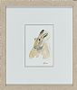 IRISH HARE by Lawrence Chambers at Ross's Online Art Auctions