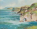 WISHING ARCH & DUNLUCE CASTLE by Henry McLauglin at Ross's Online Art Auctions