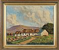 AN IRISH COTTAGE by J. M. Herron at Ross's Online Art Auctions