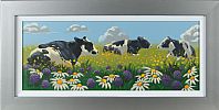COWS RESTING by Ronald Keefer at Ross's Online Art Auctions