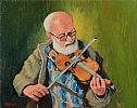THE FIDDLER by Norman J. Smyth RUA at Ross's Online Art Auctions