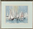 SAILING BOATS BANGOR by Joan Murray at Ross's Online Art Auctions