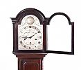 MAHOGANY CARVED GRANDDAUGHTER CLOCK at Ross's Online Art Auctions
