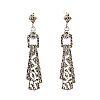 STERLING SILVER MARCASITE EARRINGS at Ross's Online Art Auctions