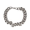 STERLING SILVER CURB-LINK BRACELET at Ross's Online Art Auctions