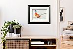 PHEASANT ON THE RUN by Anne Jolivet at Ross's Online Art Auctions