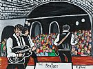 THE BEATLES AT THE CAVERN CLUB by Phil Lewis at Ross's Online Art Auctions