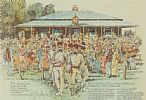 NORTH CRICKET CLUB by Robert D. Beattie at Ross's Online Art Auctions