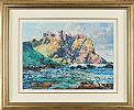 DUNLUCE CASTLE by John Wright at Ross's Online Art Auctions