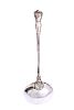 KINGS PATTERN SILVER SOUP LADLE at Ross's Online Art Auctions